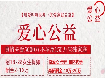 自流井捐卵助孕生子 爱心志愿者招募